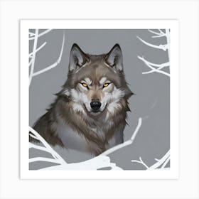 Wolf 1 Art Print