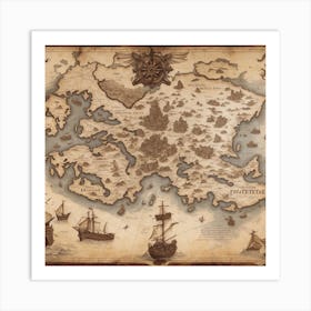 Map Of The Soul Art Print