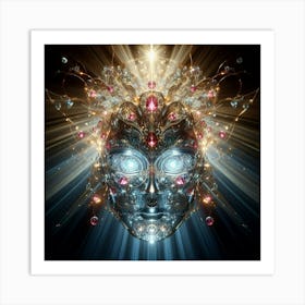 Ethereal Face Art Print