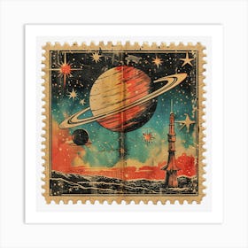 Saturn Art Print