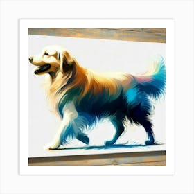 Golden Retriever Art Print