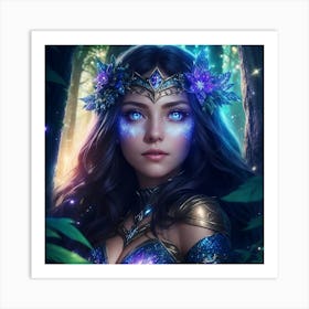 Woodland Spirit Art Print