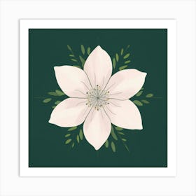 December Magnolia Art Illustration 6atudjiuqhaumya Uksa G Nrkli1frthwhcnx 7tgdlq Art Print