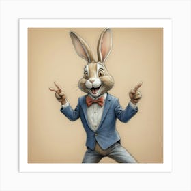 Easter Bunny 40 Art Print