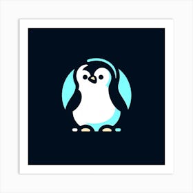 Penguin Logo 3 Art Print