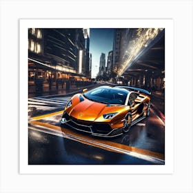 Lamborghini 145 Art Print