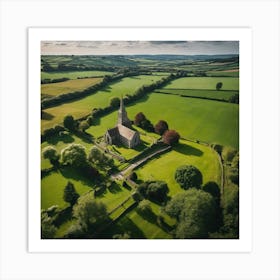 Church In The Countryside Art Print