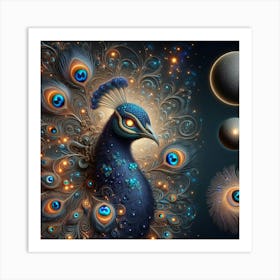 Peacock 2 Art Print