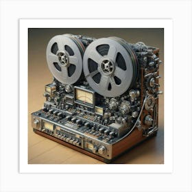 Reel To Reel 2 Art Print