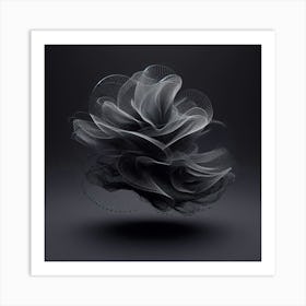 Abstract Flower Art Print