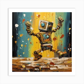 Robot 14 Art Print