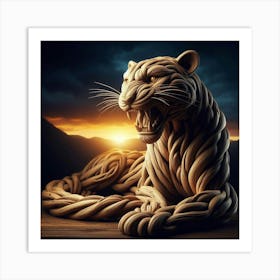 Tiger 1 Art Print