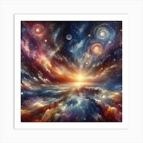 Nebula 2 Art Print