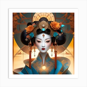 Geisha 36 Art Print
