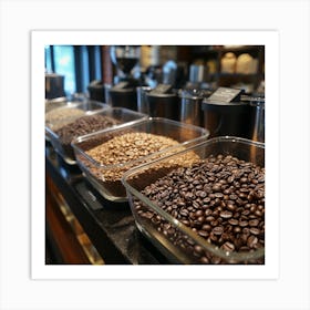 Coffee Beans Art Print