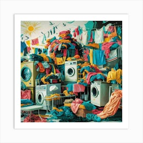 Laundry Room Art Print