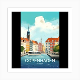 Copenhagen Art Print