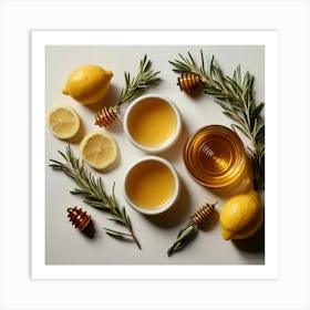 Honey And Lemons Art Print