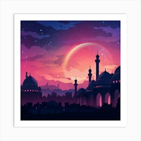 Ramadan Night (7) Art Print