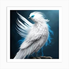 White Phoenix Art Print