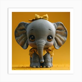 Little Elephant 1 Art Print