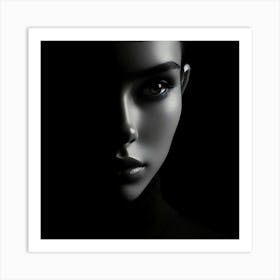 Portrait Of A Woman 15 Art Print