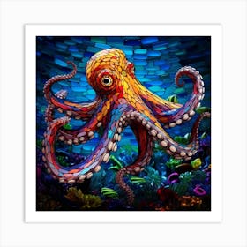 Octopus 7 Art Print