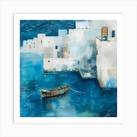 Blue Mediterranean Sea. Mallorca. Spain Art Print