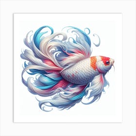 Koi fish 2 Art Print