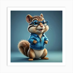 Alvin And The Chipmunks 33 Art Print