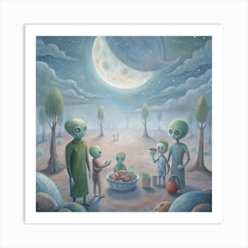 Aliens Art Print