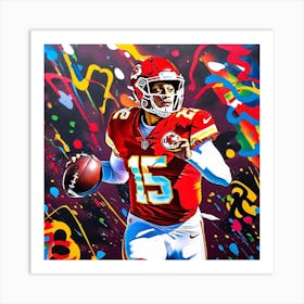 Kansas City Chiefs 1 Art Print