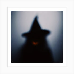 Witch In A Hat Art Print