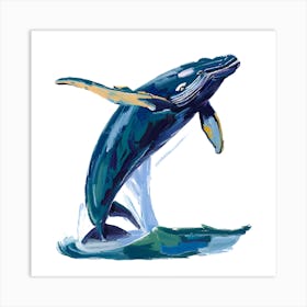 Humpback Whale 07 Art Print