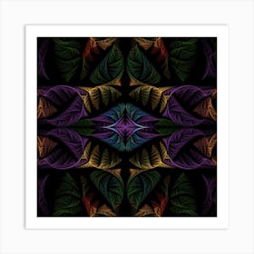 Fractal Abstract Background Pattern Art Art Print