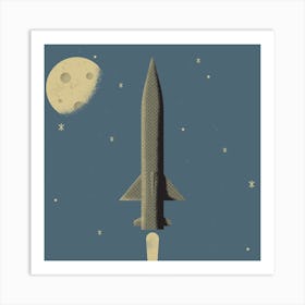 Rocket 2 Art Print