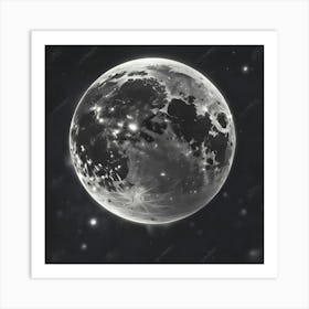 Full Moon 1 Art Print