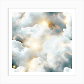 Clouds In The Sky Art Print