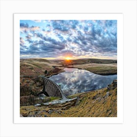 Craig Goch, Dam Wales 1 Art Print