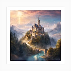 Cinderella Castle 4 Art Print