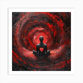 Heart Of Love 6 Art Print