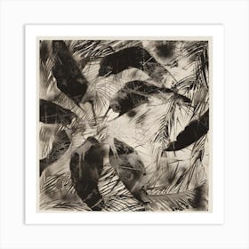 Feather Etchings Art Print