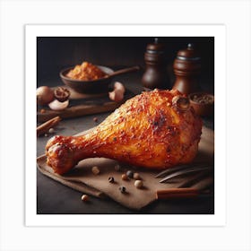 Chicken Food6 Art Print