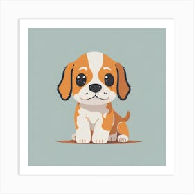 Beagle Puppy 4 Art Print