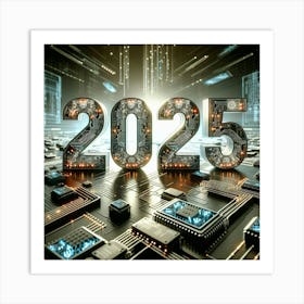 2025 Technology Art Print