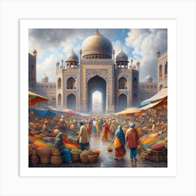 Taj Mahal Art Print