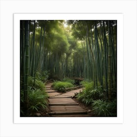 Bamboo Forest 8 Art Print