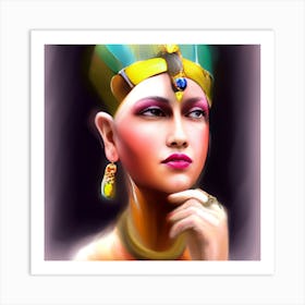 Queen of Egypt Art Print