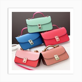 Female Handbags 2 ( Fromhifitowifi ) Art Print