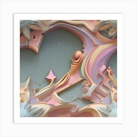 Abstract Painting Art Print